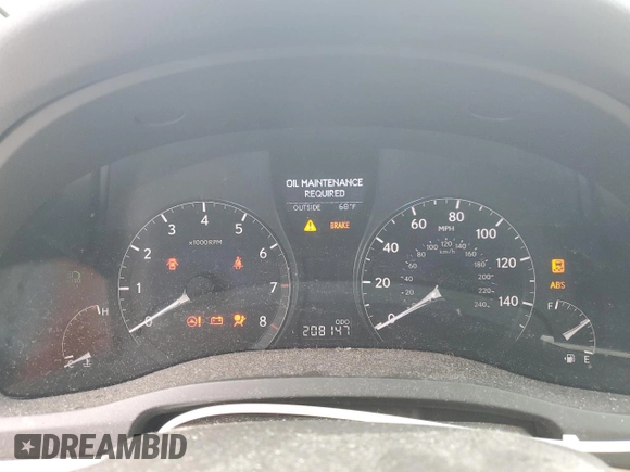 2010 Lexus RX 350 with VIN 2T2BK1BAXAC052124, listed as a Copart auction lot 63071525 with 208,147 mi miles and Clean title. Bid and sale history available at DreamBid. Image 9.
