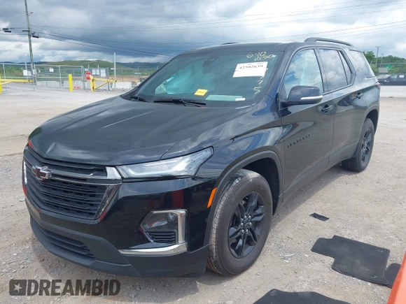 2023 Chevrolet Traverse LT Cloth with VIN 1GNERGKW8PJ187375, listed as a IAAI auction lot 42502639 with 76,351 mi miles and . Bid and sale history available at DreamBid. Image 2.