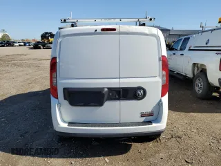 2022 Ram ProMaster City Cargo Tradesman with VIN ZFBHRFAB5N6W66936, listed as a Copart auction lot 56291705 with 42,653 mi miles and Salvage title. Bid and sale history available at DreamBid. Image 6.