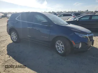 2022 Chevrolet Equinox LT with VIN 3GNAXKEV4NL295878, listed as a Copart auction lot 72569234 with 14,493 mi miles and Salvage Title. Bid and sale history available at DreamBid. Image 4.