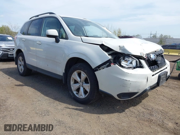 2016 Subaru Forester 2.5i Premium with VIN JF2SJADC3GH502031, listed as a IAAI auction lot 42086484 with 51,261 mi miles. Bid and sale history available at carsss.com. Image 1.