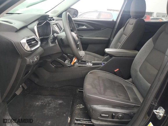 2021 Chevrolet TrailBlazer LT with VIN KL79MPS25MB088926, listed as a Copart auction lot 43837845 with 0 mi miles and Salvage Title. Bid and sale history available at carsss.com. Image 7.