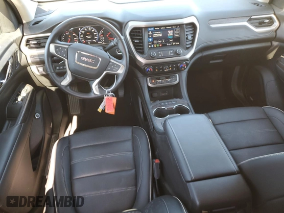 2021 GMC Acadia Denali with VIN 1GKKNPLS2MZ184833, listed as a Copart auction lot 86403574 with 19,498 mi miles and Salvage Title. Bid and sale history available at carsss.com. Image 8.