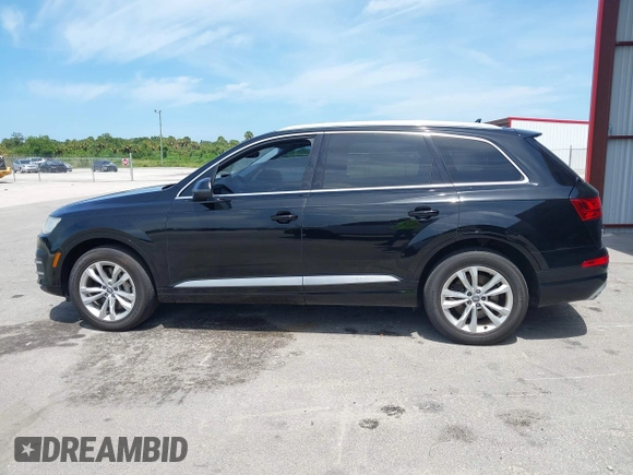 2017 Audi Q7 Premium Plus with VIN WA1LAAF75HD012700, listed as a IAAI auction lot 42696758 with 140,093 mi miles and . Bid and sale history available at DreamBid. Image 14.