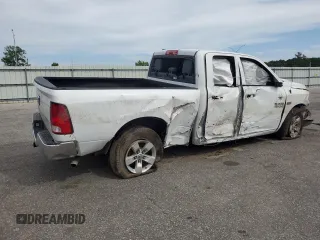 2018 Ram 1500 Tradesman with VIN 1C6RR6FT8JS127657, listed as a Copart auction lot 57570605 with 168,311 mi miles and Salvage title. Bid and sale history available at DreamBid. Image 3.
