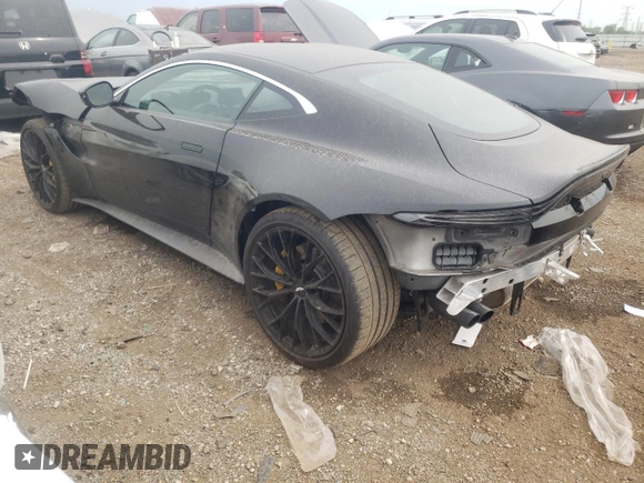 2023 Aston Martin Vantage z VIN SCFSMGAW7PGN07196, wystawiony jako Copart lot #55477894 z przebiegiem 2195 mil mil oraz Szkody całkowita. Historia ofert i sprzedaży dostępna na DreamBid. Obrazek 2.