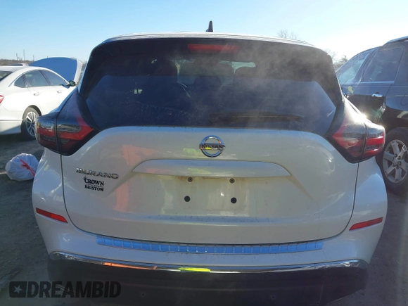 2022 Nissan Murano S with VIN 5N1AZ2AJ3NC118073, listed as a IAAI auction lot 41408624 with 88,862 mi miles and . Bid and sale history available at DreamBid. Image 17.