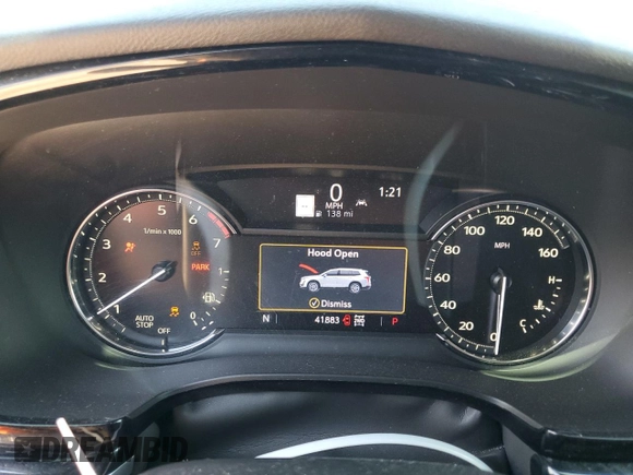 2020 Cadillac XT6 AWD Premium Luxury with VIN 1GYKPDRS8LZ147242, listed as a Copart auction lot 66333834 with 41,833 mi miles and Salvage Title. Bid and sale history available at carsss.com. Image 9.
