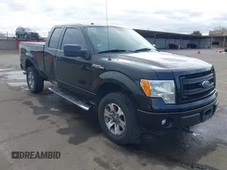 2013 Ford F-150 XL with VIN 1FTFX1EF8DFC66104, listed as a IAAI auction lot 41736169 with 148,838 mi miles. Bid and sale history available at carsss.com. Image 1.