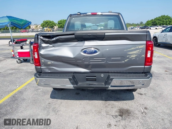 2023 Ford F-150 XL with VIN 1FTEW1C55PKD33889, listed as a IAAI auction lot 42334571 with 41,054 mi miles and . Bid and sale history available at DreamBid. Image 16.