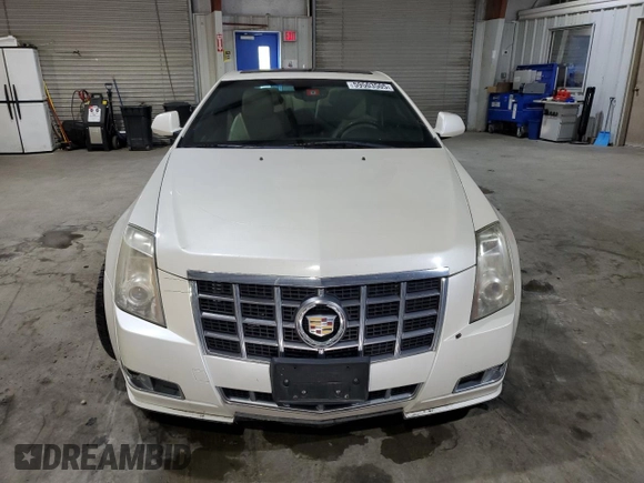 2012 Cadillac CTS Premium with VIN 1G6DS1E35C0123742, listed as a Copart auction lot 59503505 with 124,231 mi miles and Salvage title. Bid and sale history available at DreamBid. Image 5.