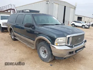2000 Ford Excursion Limited with VIN 1FMNU42S4YED24286, listed as a IAAI auction lot 41457136 with 361,296 mi miles and . Bid and sale history available at DreamBid. Image 1.