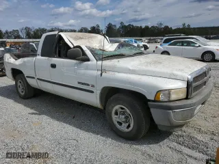 1999 Dodge Ram 1500 with VIN 1B7HC13Y1XJ500111, listed as a Copart auction lot 76067834 with 0 mi miles and Salvage Title. Bid and sale history available at carsss.com. Image 4.