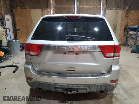 2013 Jeep Grand Cherokee Overland with VIN 1C4RJFCT8DC620547, listed as a Copart auction lot 50946725 with 153,697 mi miles and Clean Title. Bid and sale history available at carsss.com. Image 6.