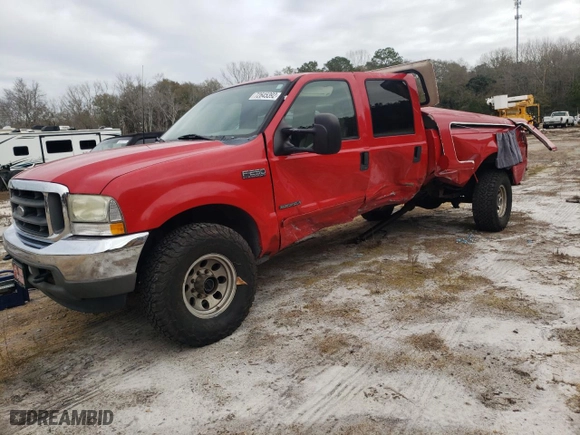 2002 Ford Super Duty F-250 XL with VIN 1FTNW21F82EC09365, listed as a Copart auction lot 40761414 with 195,683 mi miles and Non Repairable. Bid and sale history available at carsss.com. Image 1.