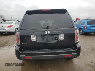2007 Honda Pilot EX-L with VIN 5FNYF28747B039507, listed as a Copart auction lot 78941304 with 187,291 mi miles and Salvage Title. Bid and sale history available at DreamBid. Image 6.