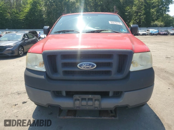 2005 Ford F-150 XL with VIN 1FTRF14W25NA82494, listed as a Copart auction lot 63276715 with 95,651 mi miles and Clean title. Bid and sale history available at DreamBid. Image 5.