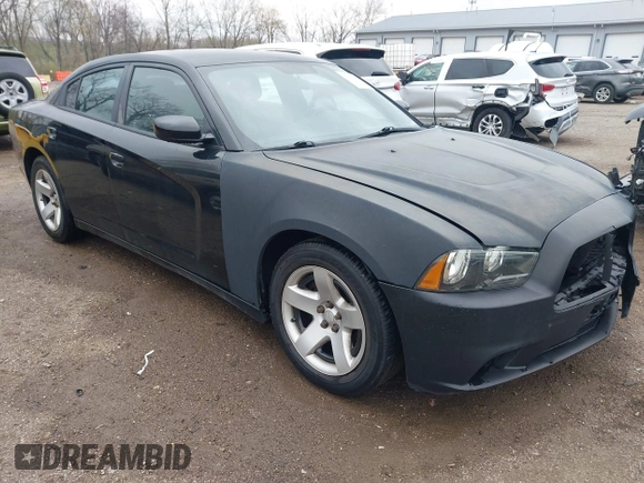 2013 Dodge Charger Police with VIN 2C3CDXAT8DH544352, listed as a IAAI auction lot 41900221 with 240,088 mi miles and . Bid and sale history available at carsss.com. Image 1.