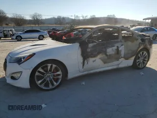 2013 Hyundai Genesis Coupe Track z VIN KMHHU6KJ8DU083512, wystawiony jako Copart lot #41666345 z przebiegiem Nie podano mil oraz Nie do naprawy • Non repairable. Historia ofert i sprzedaży dostępna na DreamBid. Obrazek 1.