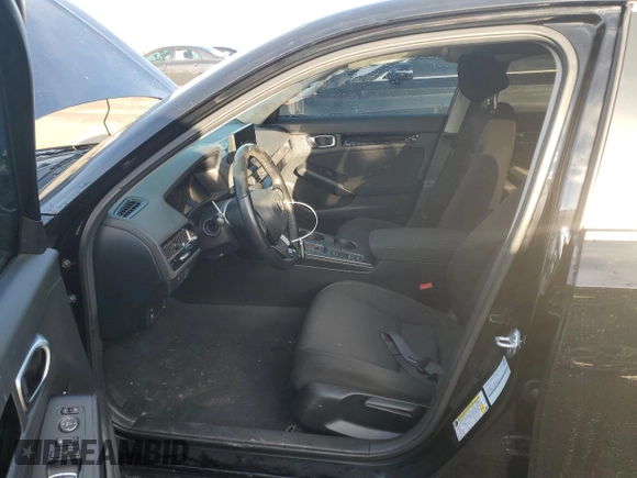 2024 Honda Civic Sedan EX with VIN 2HGFE2F36RH109808, listed as a Copart auction lot 81100254 with 46,439 mi miles and Salvage Title. Bid and sale history available at carsss.com. Image 7.