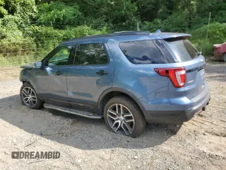 2019 Ford Explorer Sport with VIN 1FM5K8GT9KGB00263, listed as a Copart auction lot 61103165 with Not provided miles and Salvage title. Bid and sale history available at DreamBid. Image 2.