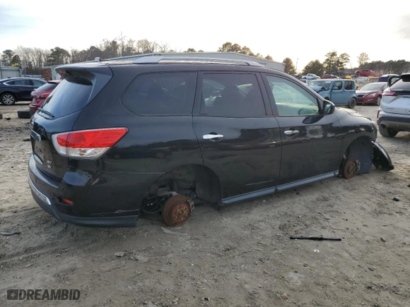 2015 Nissan Pathfinder SL with VIN 5N1AR2MM4FC683441, listed as a Copart auction lot 84837884 with 0 mi miles and Clean Title. Bid and sale history available at carsss.com. Image 3.
