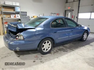 2002 Mercury Sable LS with VIN 1MEHM55S12A654810, listed as a Copart auction lot 83073514 with 185,246 mi miles and Salvage Title. Bid and sale history available at DreamBid. Image 3.