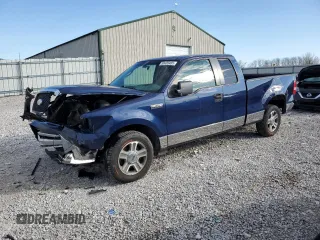 2007 Ford F-150 STX with VIN 1FTRX12W17FA68454, listed as a Copart auction lot 50409485 with 256,600 mi miles and Salvage Title. Bid and sale history available at carsss.com. Image 1.