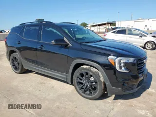 2022 GMC Terrain SLT with VIN 3GKALPEV8NL292374, listed as a Copart auction lot 56430655 with 38,233 mi miles and Salvage title. Bid and sale history available at DreamBid. Image 4.