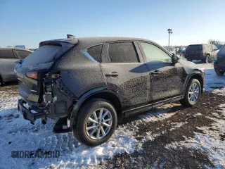 2025 Mazda CX-5 2.5 S Preferred Package with VIN JM3KFBCL2S0602983, listed as a Copart auction lot 46590395 with 457 mi miles and Salvage Title. Bid and sale history available at carsss.com. Image 3.