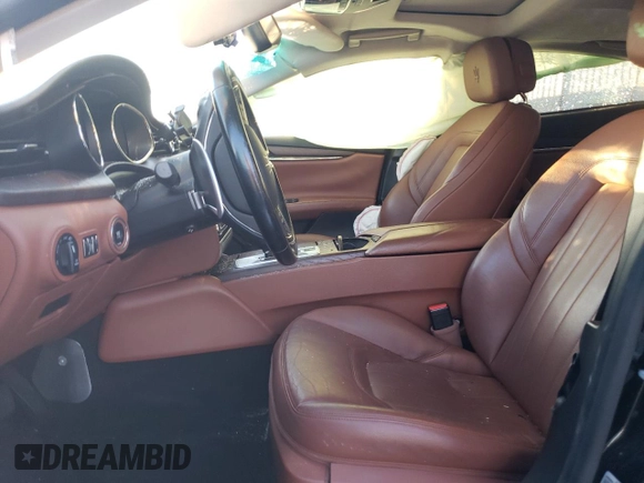 2016 Maserati Quattroporte S with VIN ZAM56RPA7G1181976, listed as a Copart auction lot 44589365 with 0 mi miles and Salvage Title. Bid and sale history available at carsss.com. Image 7.