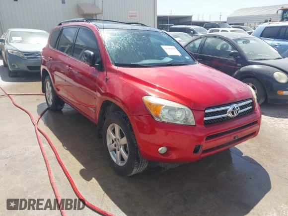 2008 Toyota RAV4 Ltd with VIN JTMZD31V286068087, listed as a IAAI auction lot 41789694 with 142,950 mi miles. Bid and sale history available at carsss.com. Image 1.