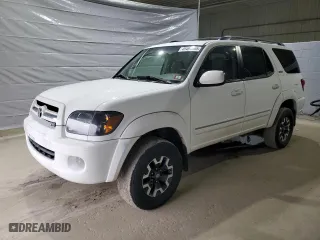 2006 Toyota Sequoia SR5 with VIN 5TDBT44A56S273614, listed as a Copart auction lot 49497385 with 197,295 mi miles and Salvage Title. Bid and sale history available at carsss.com. Image 1.