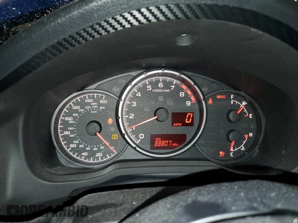 2018 Subaru BRZ Premium with VIN JF1ZCAB19J9601582, listed as a Copart auction lot 56640515 with 88,807 mi miles and Salvage title. Bid and sale history available at DreamBid. Image 9.