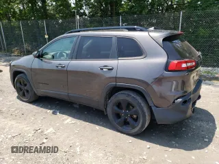 2018 Jeep Cherokee Latitude with VIN 1C4PJLCB0JD542364, listed as a Copart auction lot 59281985 with 129,154 mi miles and Salvage title. Bid and sale history available at DreamBid. Image 2.