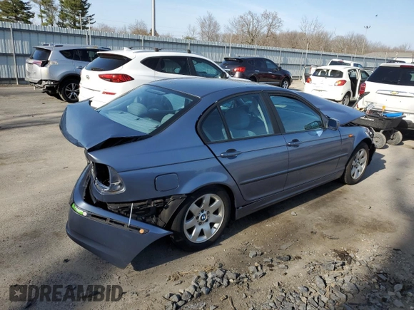 2002 BMW 3 Series 325i with VIN WBAET37472NG79424, listed as a Copart auction lot 54676224 with 0 mi miles and Salvage Title. Bid and sale history available at carsss.com. Image 3.