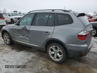 2010 BMW X3 xDrive30i with VIN WBXPC9C41AWJ39564, listed as a Copart auction lot 47115225 with 82,046 mi miles and Clean Title. Bid and sale history available at carsss.com. Image 2.
