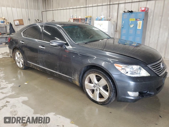 2011 Lexus LS 460 z VIN JTHBL5EFXB5105854, wystawiony jako Copart lot #44451525 z przebiegiem 166 136 mil mil oraz Szkoda całkowita • Salvage title. Historia ofert i sprzedaży dostępna na DreamBid. Obrazek 4.