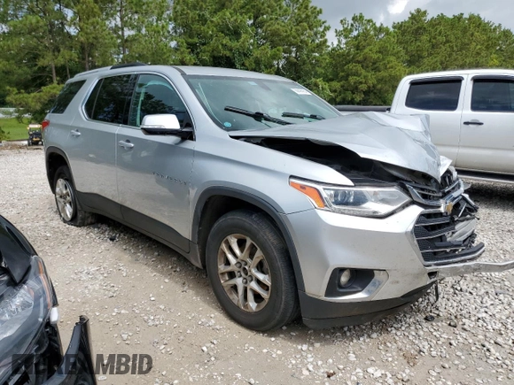 2018 Chevrolet Traverse LT Cloth with VIN 1GNERGKW7JJ108737, listed as a Copart auction lot 56896954 with 224,041 mi miles and Salvage Title. Bid and sale history available at carsss.com. Image 4.