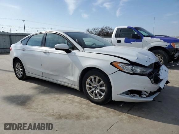 2017 Ford Fusion S with VIN 3FA6P0G71HR244394, listed as a Copart auction lot 45191695 with 70,982 mi miles and Clean Title. Bid and sale history available at carsss.com. Image 4.