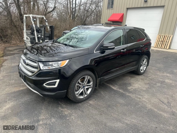 2016 Ford Edge Titanium with VIN 2FMPK4K90GBB49413, listed as a Copart auction lot 51377875 with 53,579 mi miles and Clean Title. Bid and sale history available at carsss.com. Image 2.