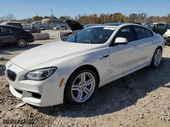 2014 BMW 6 Series 640i xDrive with VIN WBA6B8C56ED452767, listed as a Copart auction lot 76885324 with 99,825 mi miles and Salvage Title. Bid and sale history available at carsss.com. Image 1.