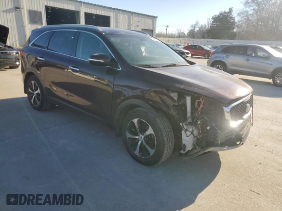 2018 Kia Sorento EX with VIN 5XYPH4A5XJG349798, listed as a Copart auction lot 47433175 with 202,901 mi miles and Salvage Title. Bid and sale history available at DreamBid. Image 4.