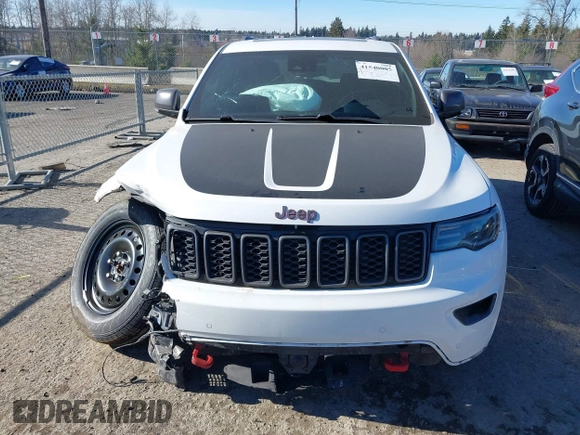 2018 Jeep Grand Cherokee Trailhawk with VIN 1C4RJFLT0JC286297, listed as a IAAI auction lot 41540005 with 56,840 mi miles. Bid and sale history available at carsss.com. Image 13.