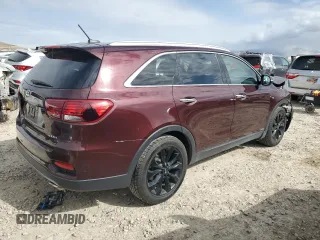 2020 Kia Sorento EX with VIN 5XYPHDA56LG694667, listed as a Copart auction lot 47652895 with 57,787 mi miles and Salvage Title. Bid and sale history available at DreamBid. Image 3.