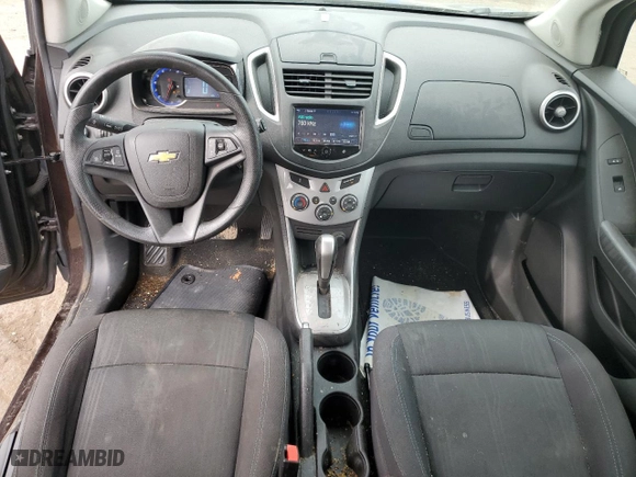 2016 Chevrolet Trax LT with VIN KL7CJLSB4GB644249, listed as a Copart auction lot 49577825 with 93,181 mi miles and Non Repairable. Bid and sale history available at carsss.com. Image 8.