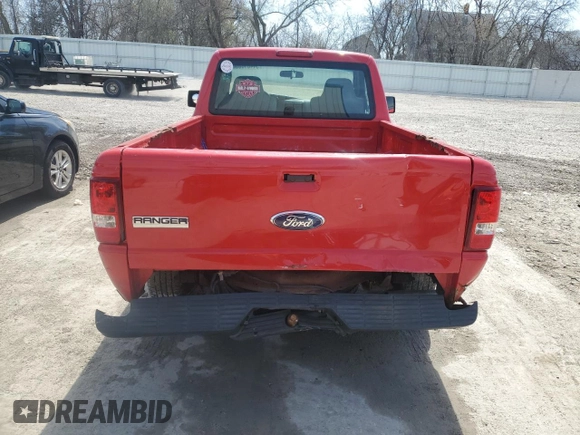 2008 Ford Ranger XL with VIN 1FTYR10D08PA79299, listed as a Copart auction lot 54481885 with 228,142 mi miles and Non Repairable. Bid and sale history available at carsss.com. Image 6.