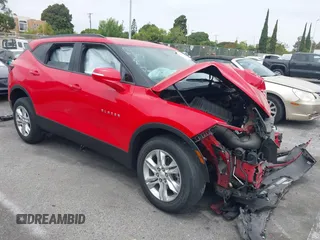 2021 Chevrolet Blazer LT with VIN 3GNKBBRA6MS523815, listed as a IAAI auction lot 42369013 with 69,641 mi miles and . Bid and sale history available at DreamBid. Image 1.