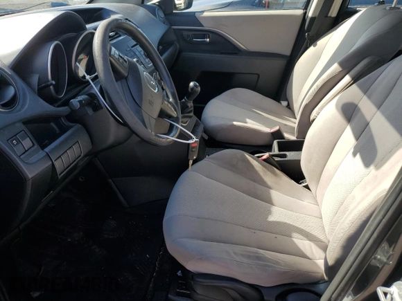 2013 Mazda 5 Sport with VIN JM1CW2BL6D0157780, listed as a Copart auction lot 49246505 with Not Provided miles and Non Repairable. Bid and sale history available at DreamBid. Image 7.