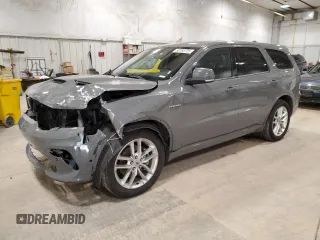 2022 Dodge Durango R/T z VIN 1C4SDJCT6NC104359, wystawiony jako Copart lot #50760725 z przebiegiem 79 865 mil mil oraz Szkoda całkowita • Salvage title. Historia ofert i sprzedaży dostępna na DreamBid. Obrazek 1.